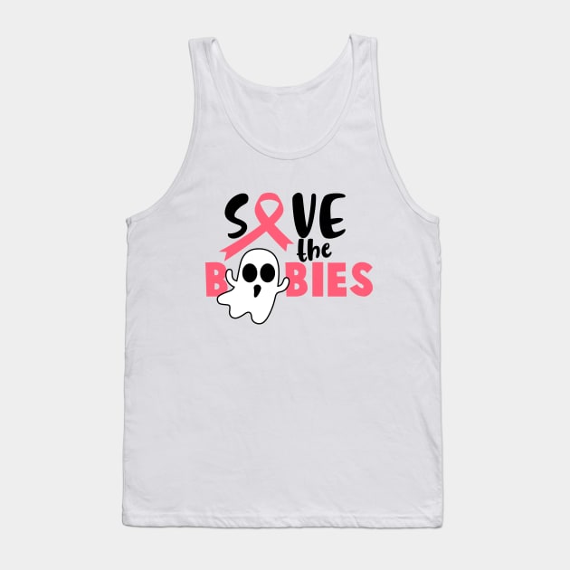 Save The Boobies Breast Cancer Awareness Pink October Tank Top by stuffbyjlim